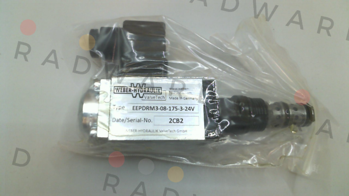 P/N: 025.0028, Type: EEPDRM3-08-175-3-24V Weber Hydraulik