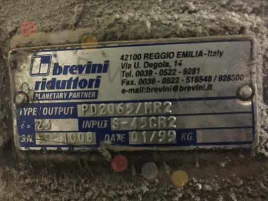 PD2065/MR2/25/S-45CR2 (1113032)  Brevini