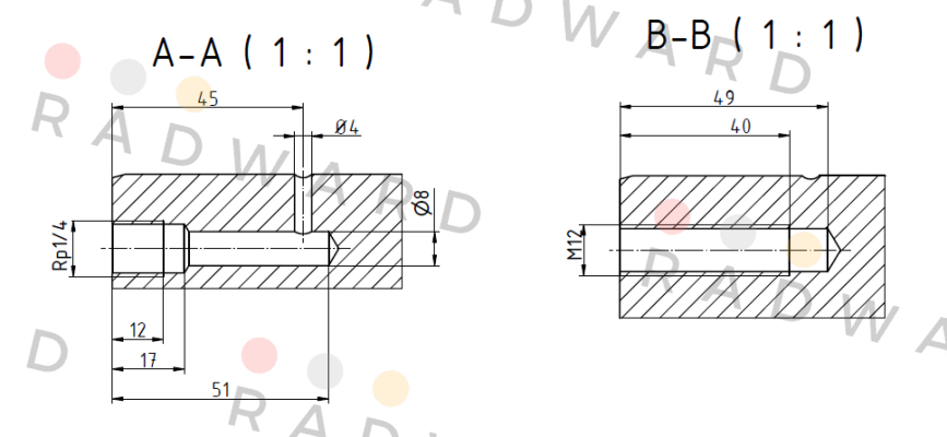 6100006RB61 /  GPN 610 U 6 Poppelmann