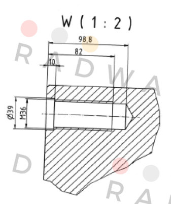 6100027RB61 / GPN 610 U 27 Poppelmann