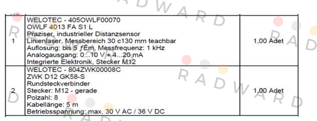 OWLF 4013 FA S1 L Welotec