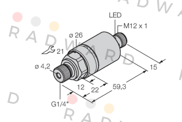 PC040V-204-2UPN8X-H1141 Turck