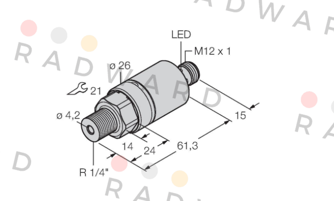 PC01VR-210-2UPN8X-H1141 Turck