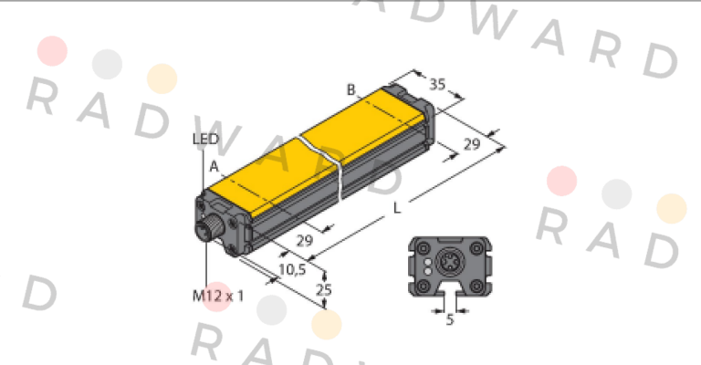 LI800P0-Q25LM0-ESG25X3-H1181 Turck