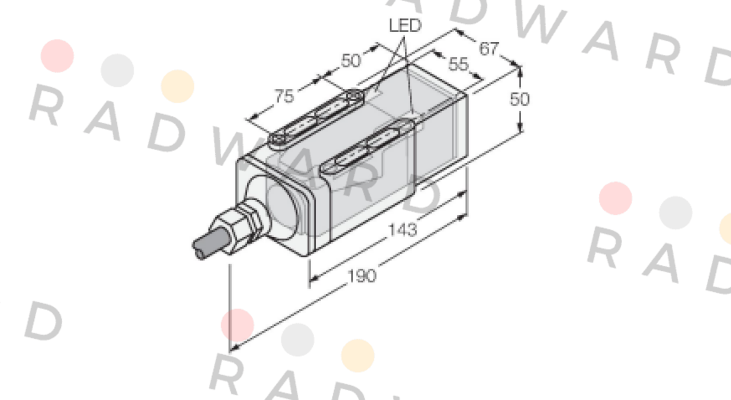 NI35-CP40-VP4X2/S369-F 30M Turck