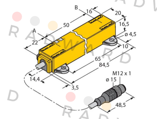 LI50P1-Q17LM1-LIU5X2-0,3-RS5 Turck