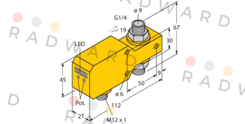 FCI-D10A4P-LIX-H1141 Turck