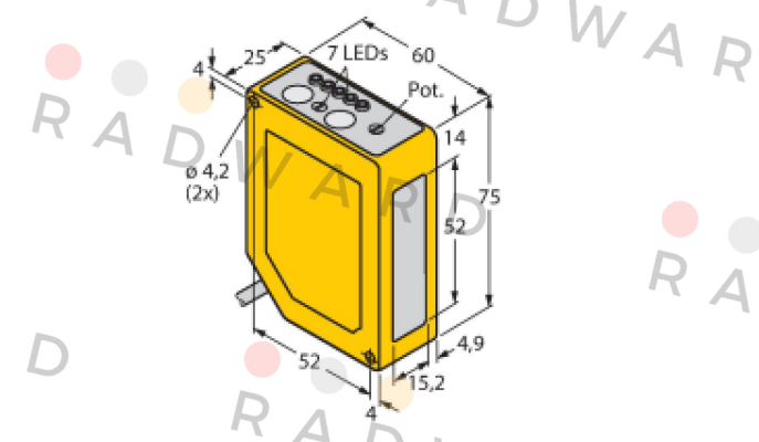 Q60BB6LAF1400 W/30 Turck