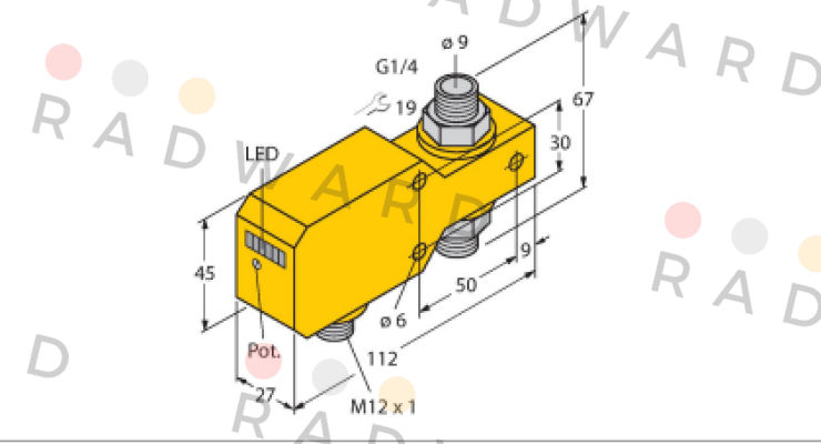 FCI-D10A4P-ARX-H1140/A Turck