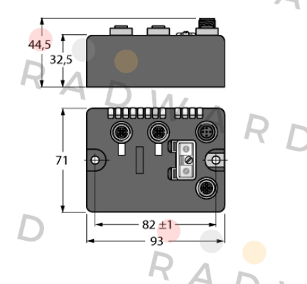 BLCDN-2M12S-2AI-TC Turck