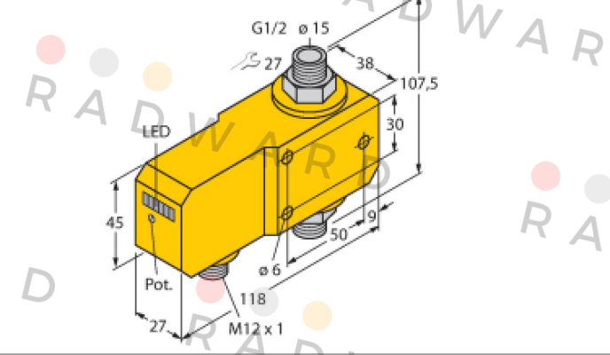 FCI-D15A4P-AP8X-H1141 Turck