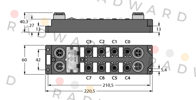 FDNP-S0808G-TT Turck