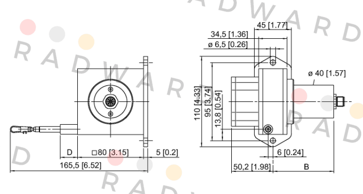 DW1000-110-PA-H1141 Turck