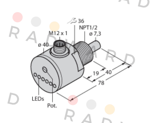 FCS-N1/2A4-ARX-H1140 Turck