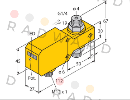 FCI-D04A4P-ARX-H1140 Turck