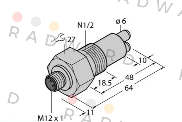 FCS-N1/2A4-NAEX-H1141/A Turck