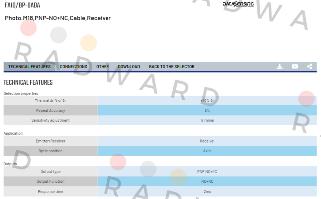 FAID/BP-0ADA Micro Detectors / Diell