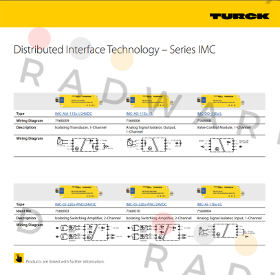 IMC-AO-11EX-I/L Turck