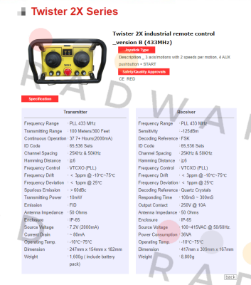 Twister 2x (06001032) Fomotech