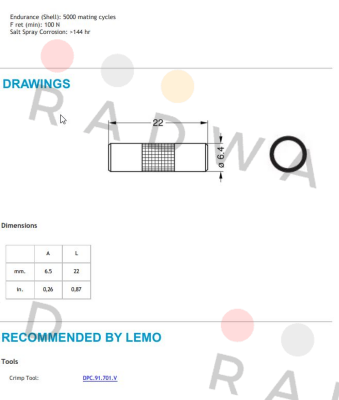 RMA.00.250.NTM Lemo