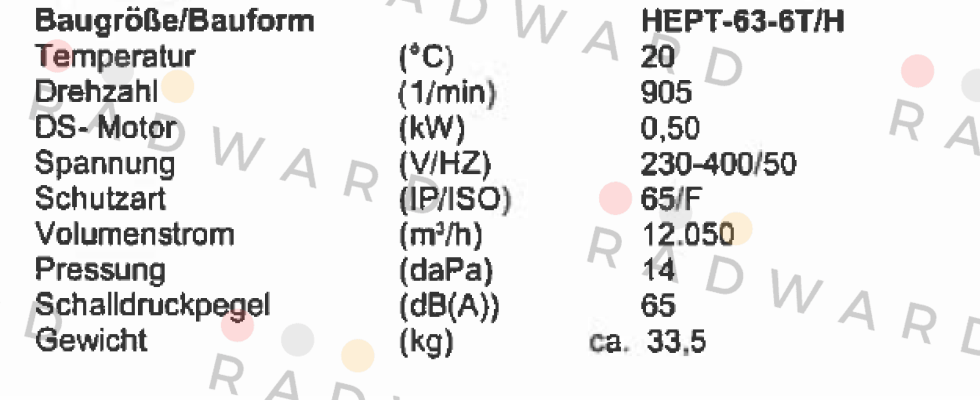 HEPT-63-6T/H  Sodeca