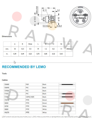 ERN.0A.250.NTL Lemo