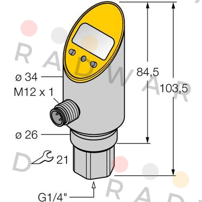 PS016V-301-LUUPN8X-H1141 Turck