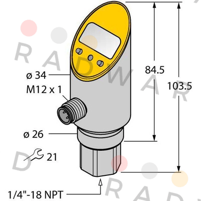 PS01VR-302-LUUPN8X-H1141 Turck