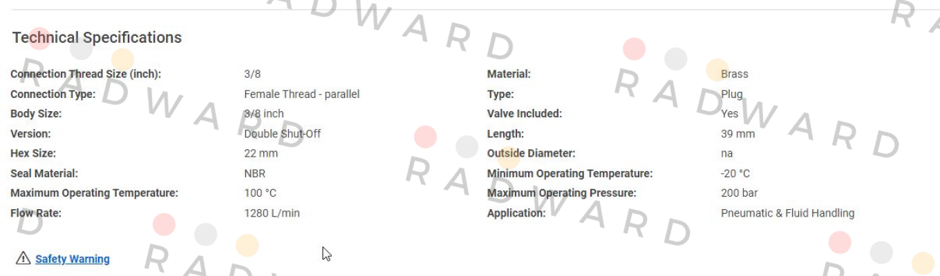 73SBIW17MPX Rectus (Parker)