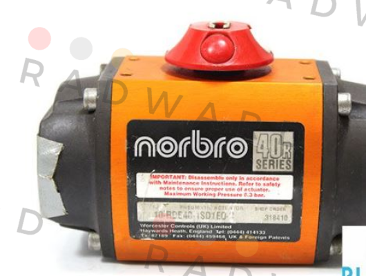 Repair Kit For: 20 BMD 40 N10 (N5420S1000) Norbro