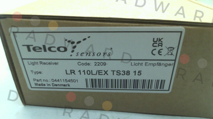 p/n 5544, Type: LR-110L/EX-TS38-15 Telco