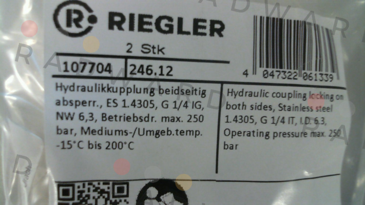 107704 / 246.12 Riegler