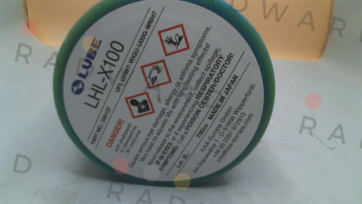 LUB-249137 Lube