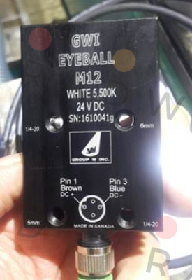 GWI EYEBALL M12   S/N:1610041g  Omron