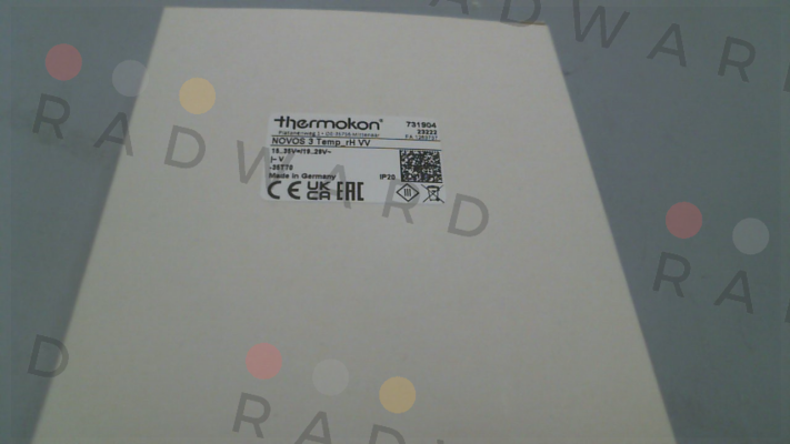 NOVOS 3 Temp-rH white VV (731904) Thermokon