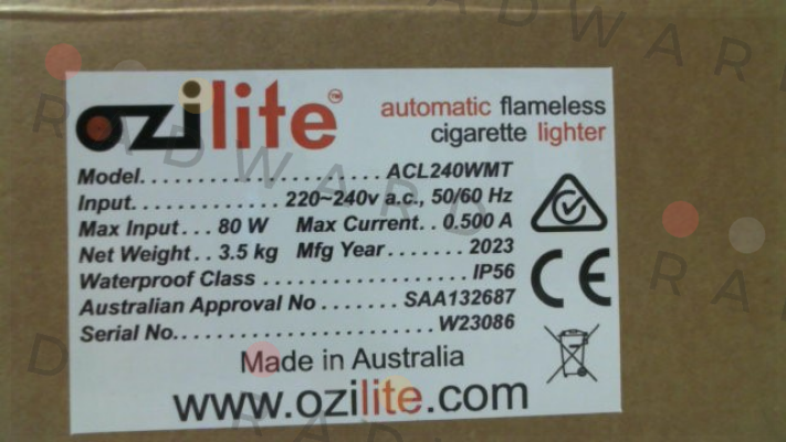 ACL240WMT Ozilite - Automatic