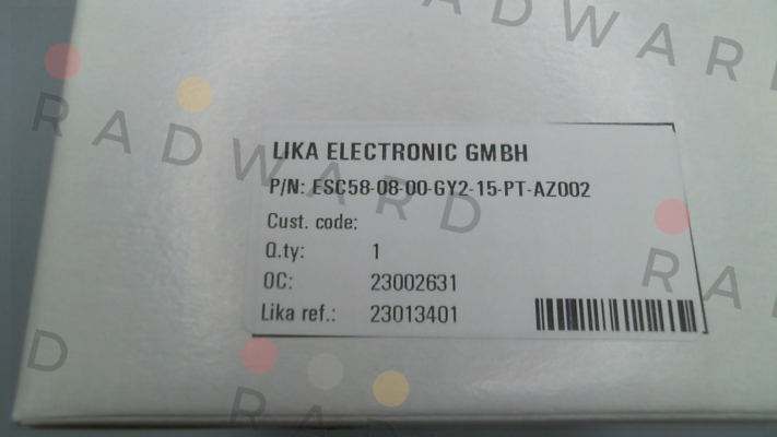 ESC58-08-00-GY2-15-PT-AZ002 Lika